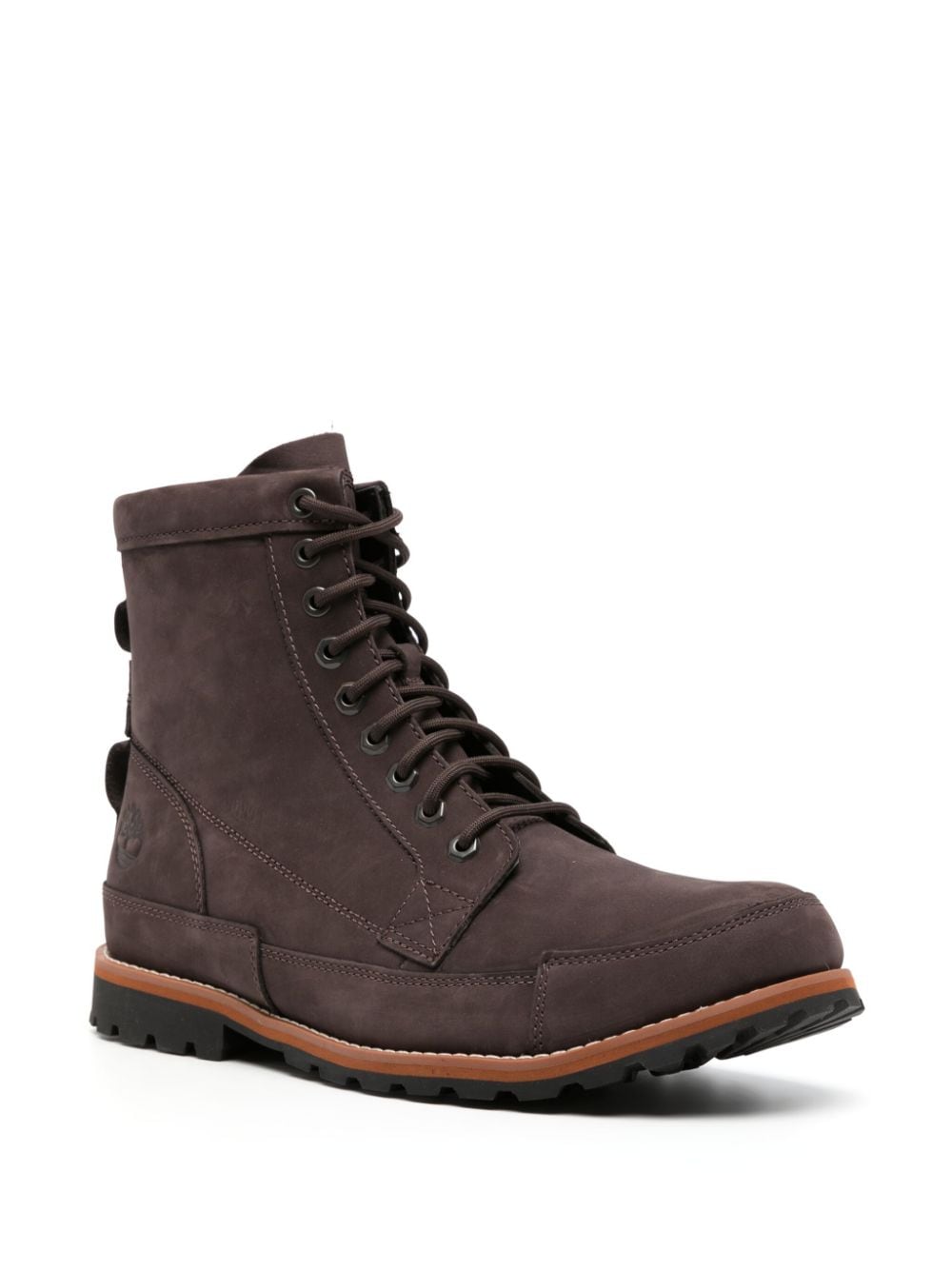 Shop Timberland Lace-up Ankle Boots In Brown