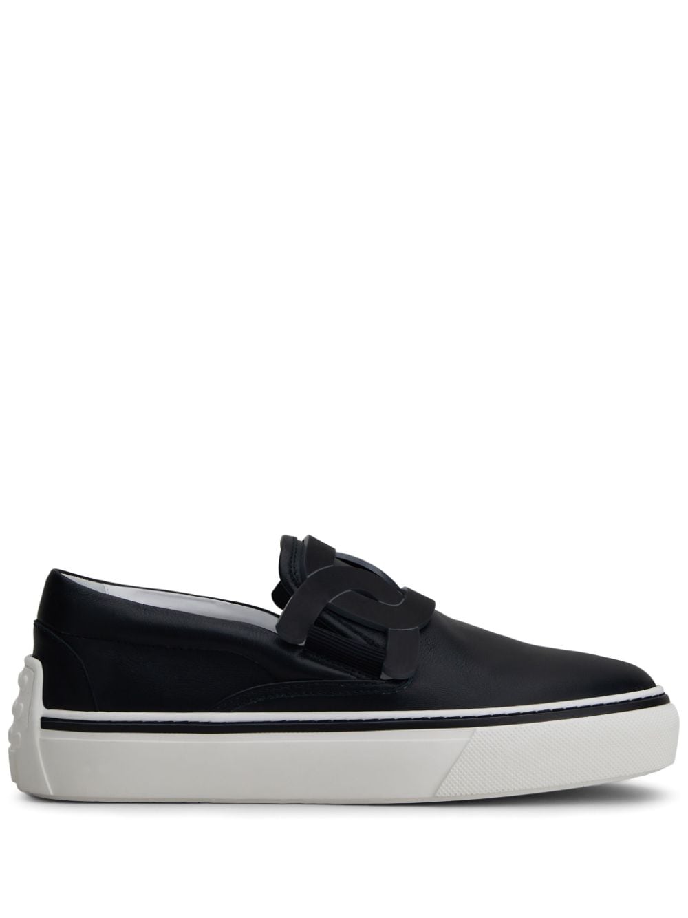 Tod's Kate Leather Sneakers In Schwarz