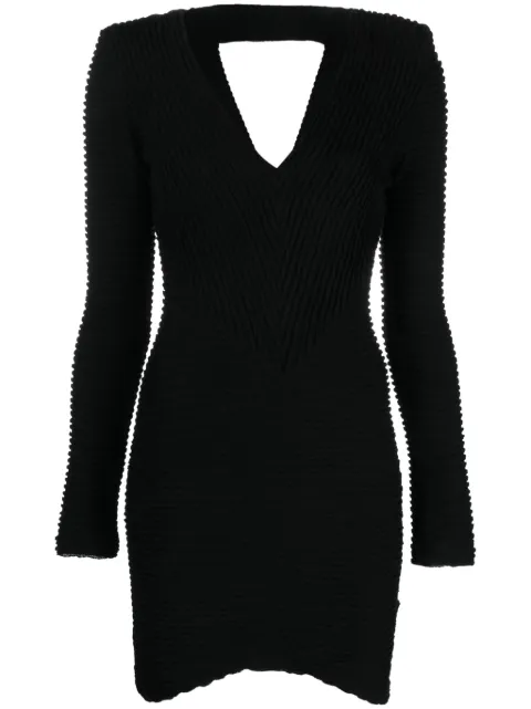 IRO Minikleid mit V-Ausschnitt