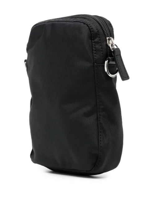 agnès b. logo-patch zipped messenger bag P198VNR5 - 2