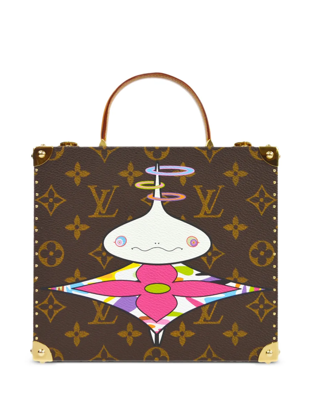 Louis Vuitton Pre-Owned Portagioie Louis Vuitton x Takashi Murakami Pre-owned anni 2000 - Marrone