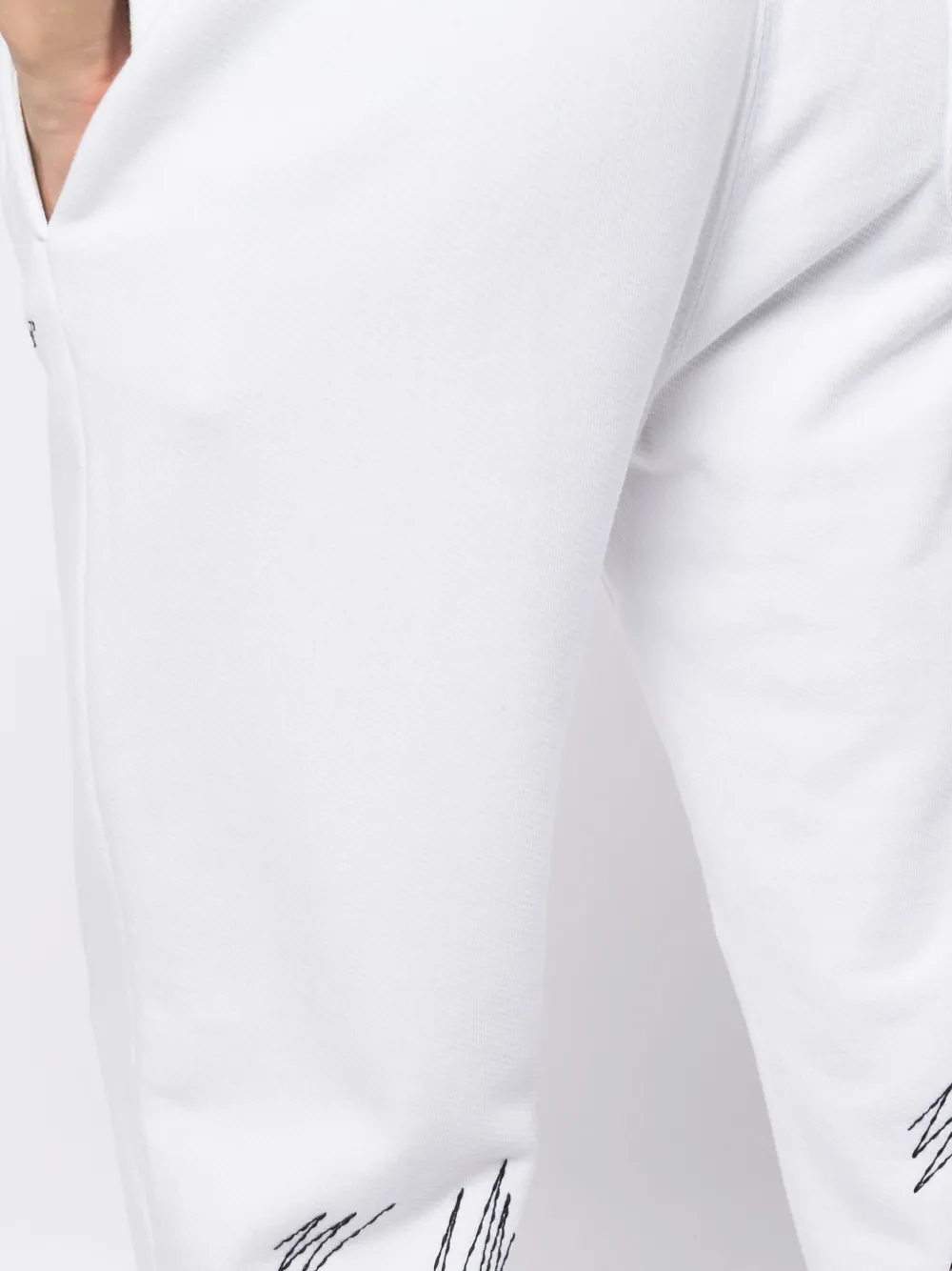 Off-White Katoenen trainingsbroek Wit
