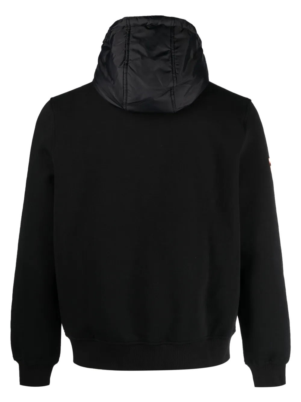 Sun 68 logo-print zip-up hoodie - Zwart