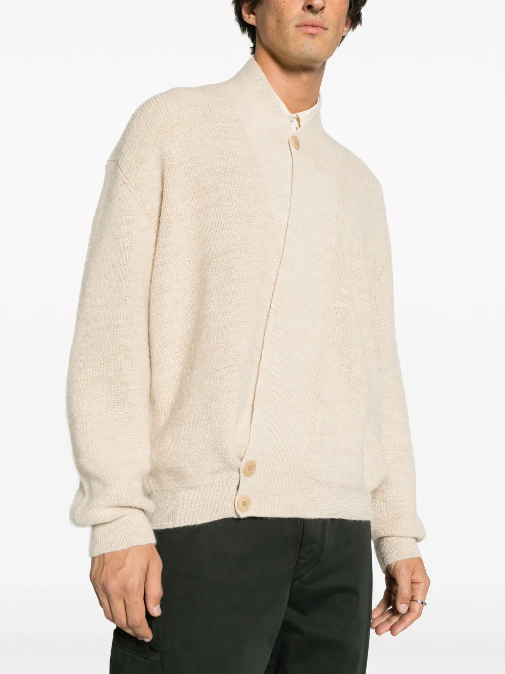 LEMAIRE alpaca-wool Wrap Cardigan - Farfetch