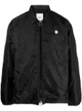 OAMC logo-patch padded jacket - Black