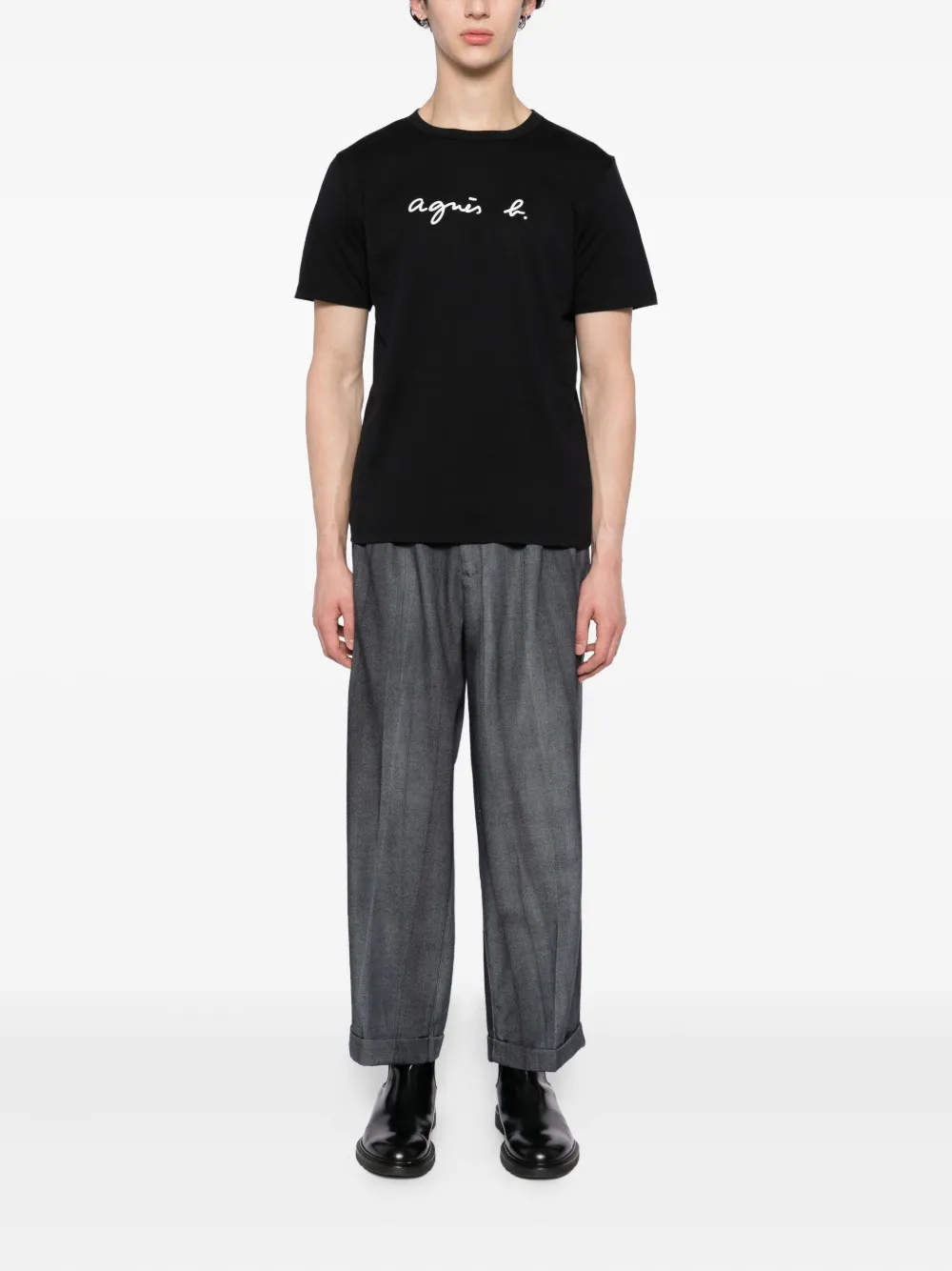 agnès b.  playera con logo estampado | Playeras | Image 2