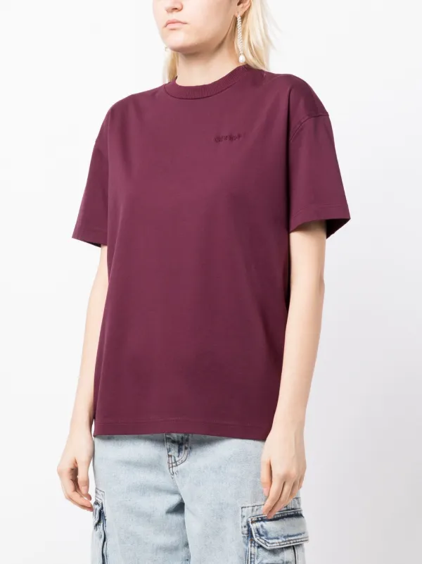 Off-White Off-White Arrows Tee hotsell Burgundy