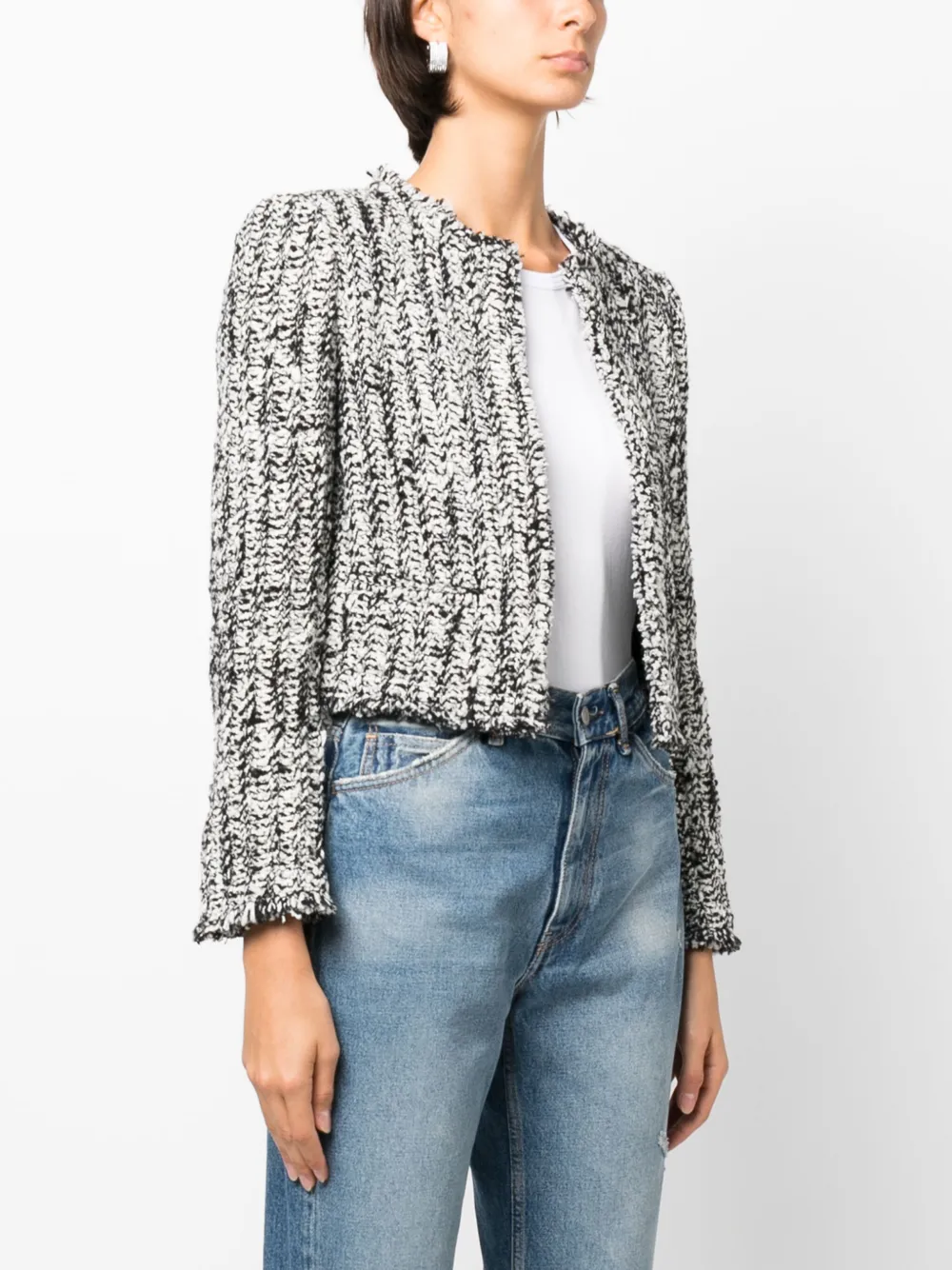 Iro disco deals cropped jacket