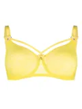 Marlies Dekkers Space Odyssey floral-lace push-up bra - Yellow