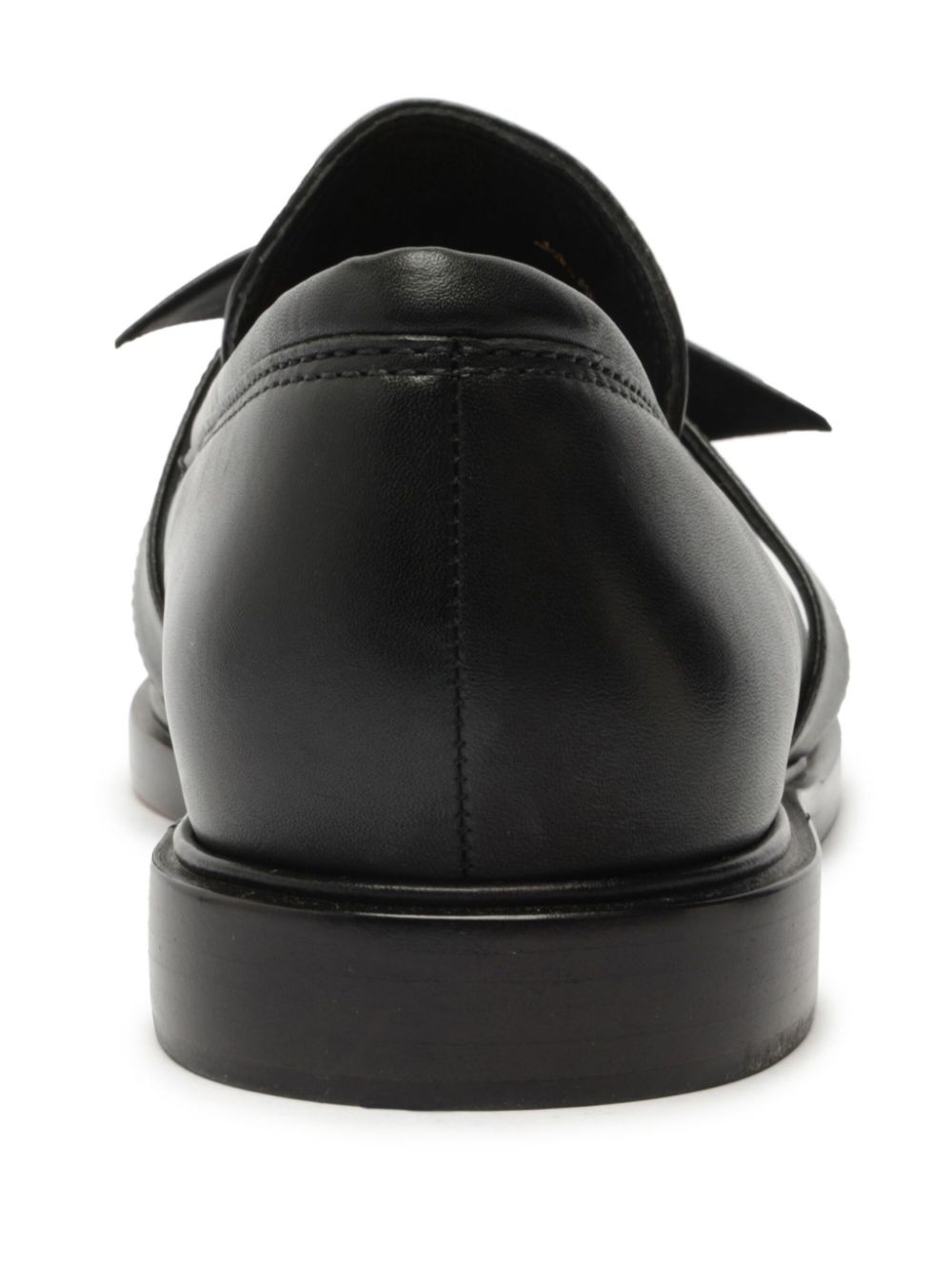 Shop Alexandre Birman Clarita Chunky Leather Loafer In Black