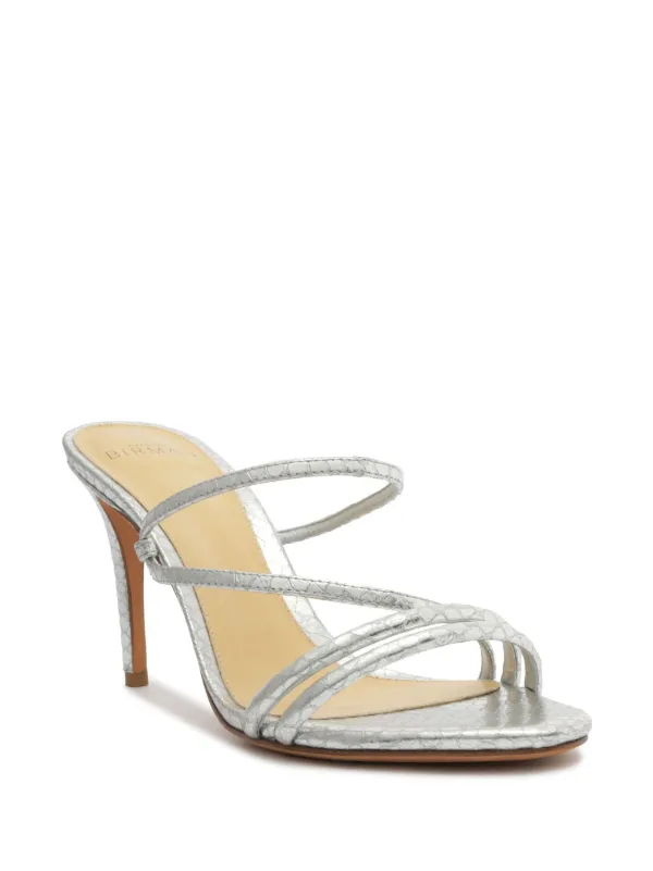 alexandre birman silver sandals