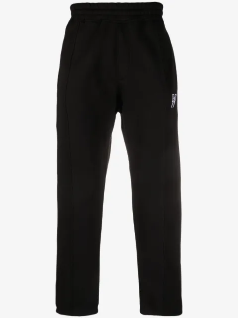 Neil Barrett pants con logo bordado