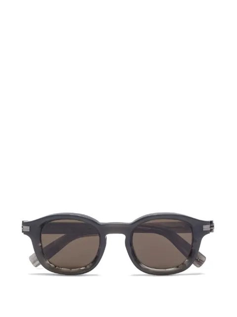 Zegna Gestreifte Sonnenbrille