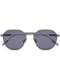 Zegna tinted square-frame sunglasses - Grey