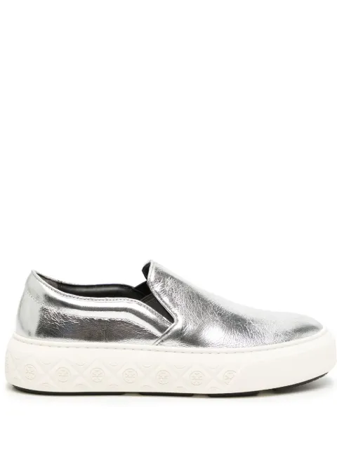 Tory Burch Ladybug metallic-finish sneakers 