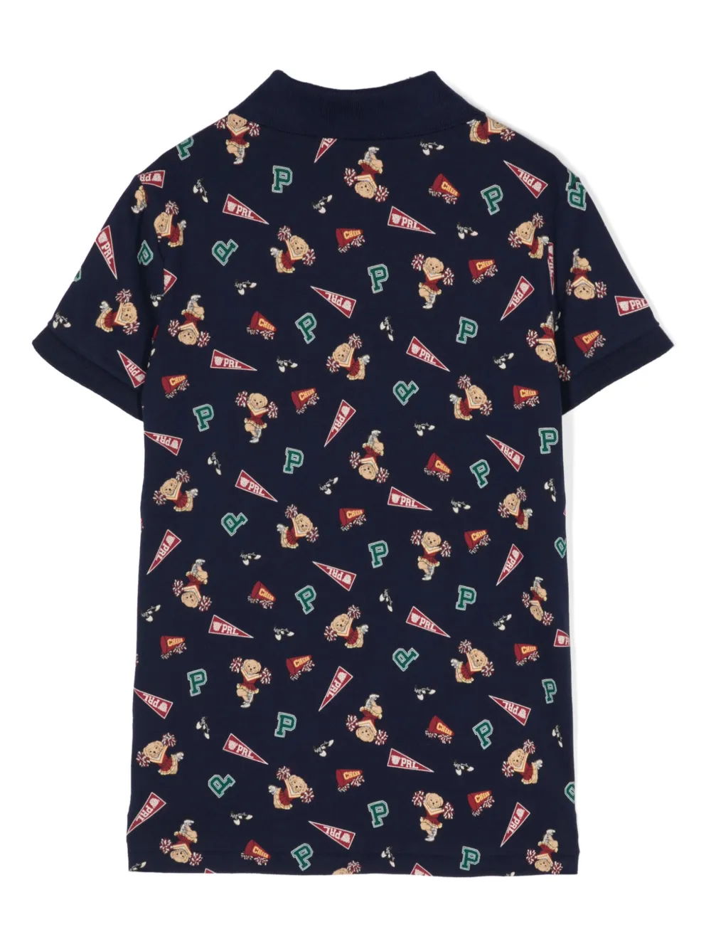 Polo Ralph Lauren Polo Bear-print polo shirt - Blauw