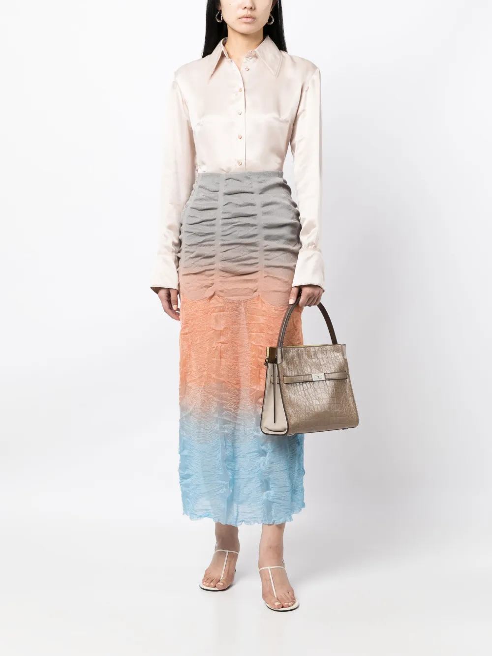 Tory burch sales lee radziwill croc
