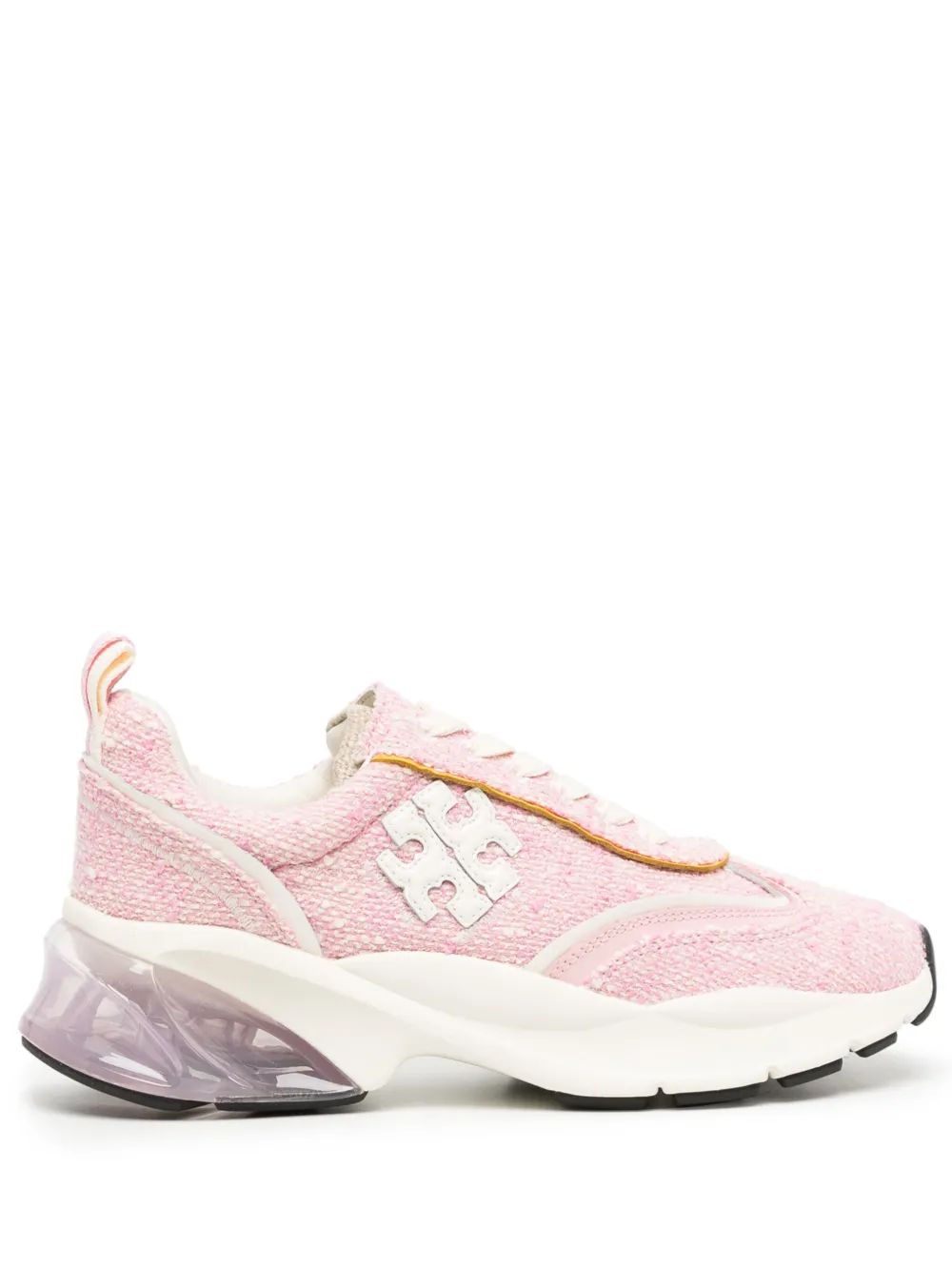 Tory Burch Good Luck Low-top Sneakers In Pink