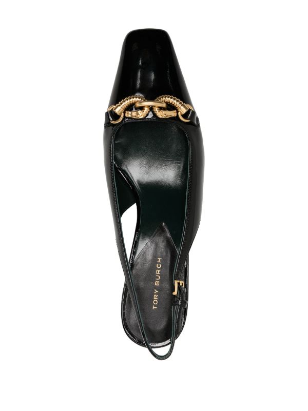 Tory burch leather pumps sale