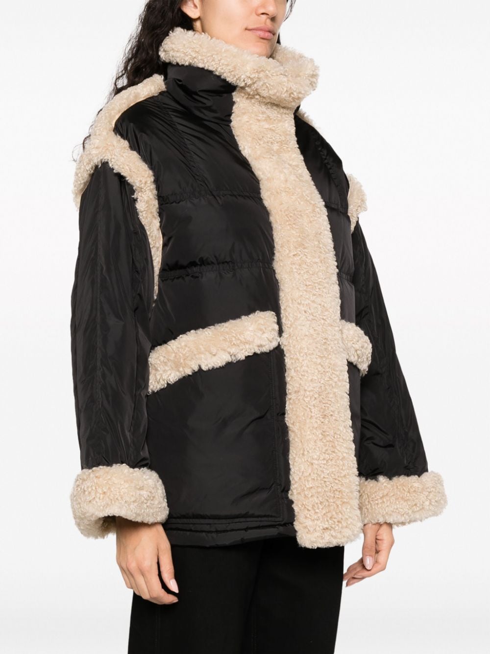 FANOSTUDIOS FUR COAT DOWN JACKET-