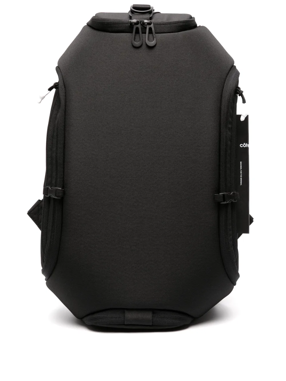 Côte And Ciel Black Avon Backpack In Black