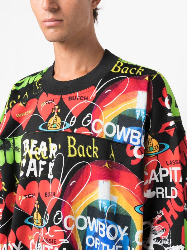 Vivienne Westwood Graphic Sweater Vest - Multi - M