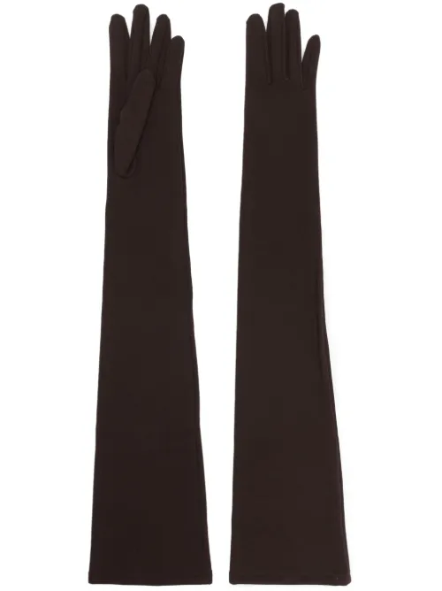 Gants longs en jersey - Dolce & Gabbana - Modalova