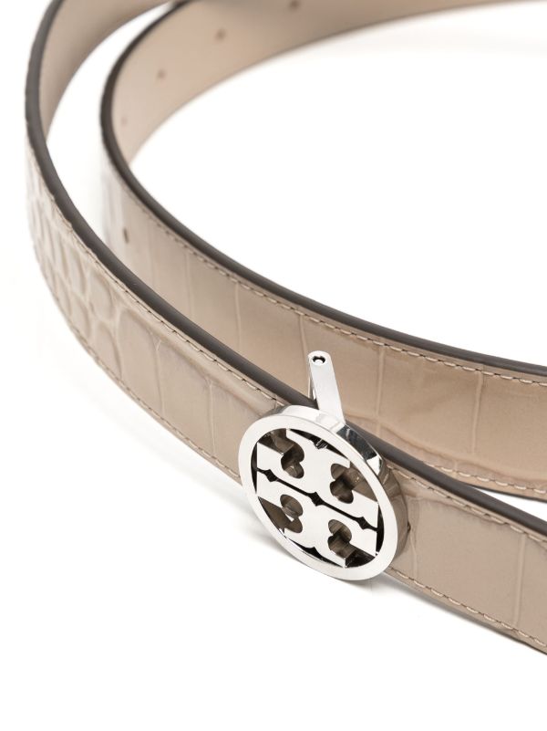 Tory Burch Women's T Monogram Patent Belt