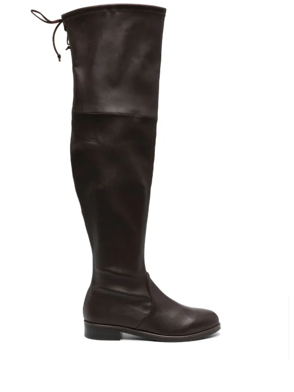 Stuart weitzman leather 2024 thigh high boots