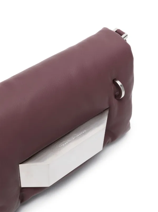 Rick Owens Griffin Quilted Crossbody Bag | Purple | FARFETCH TR