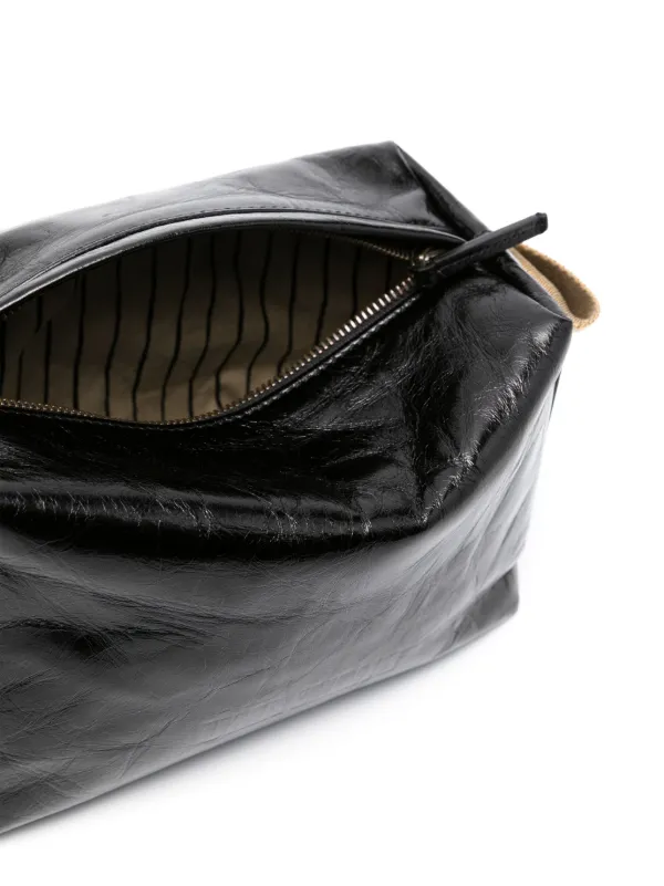 Uma Wang レザーショルダーバッグ | ブラック | FARFETCH JP