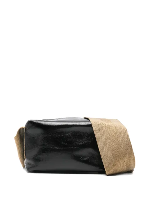 Uma Wang structured cross-body leather bag