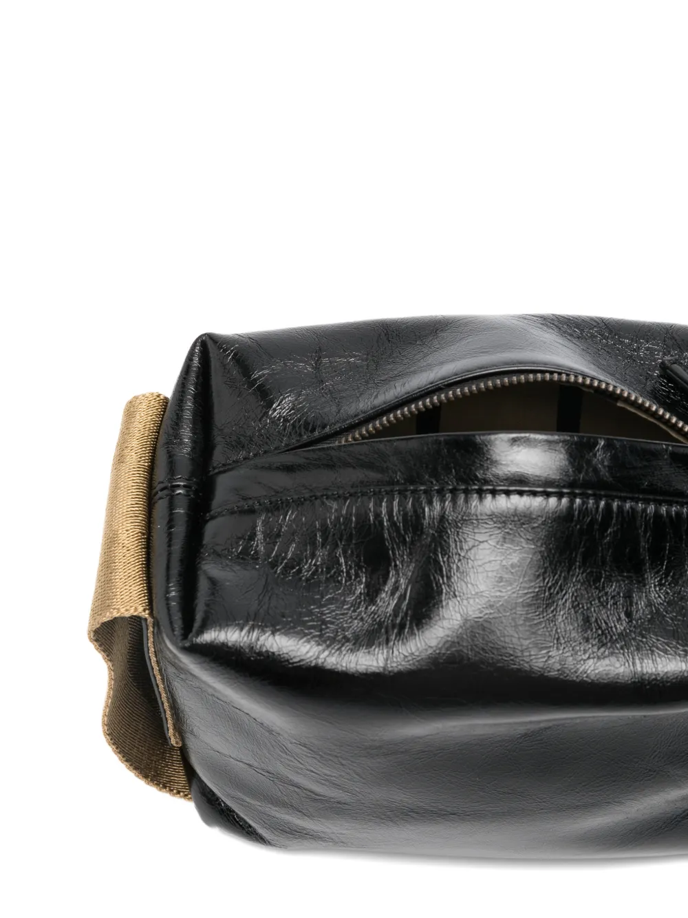Uma Wang Gestructureerde crossbodytas Zwart