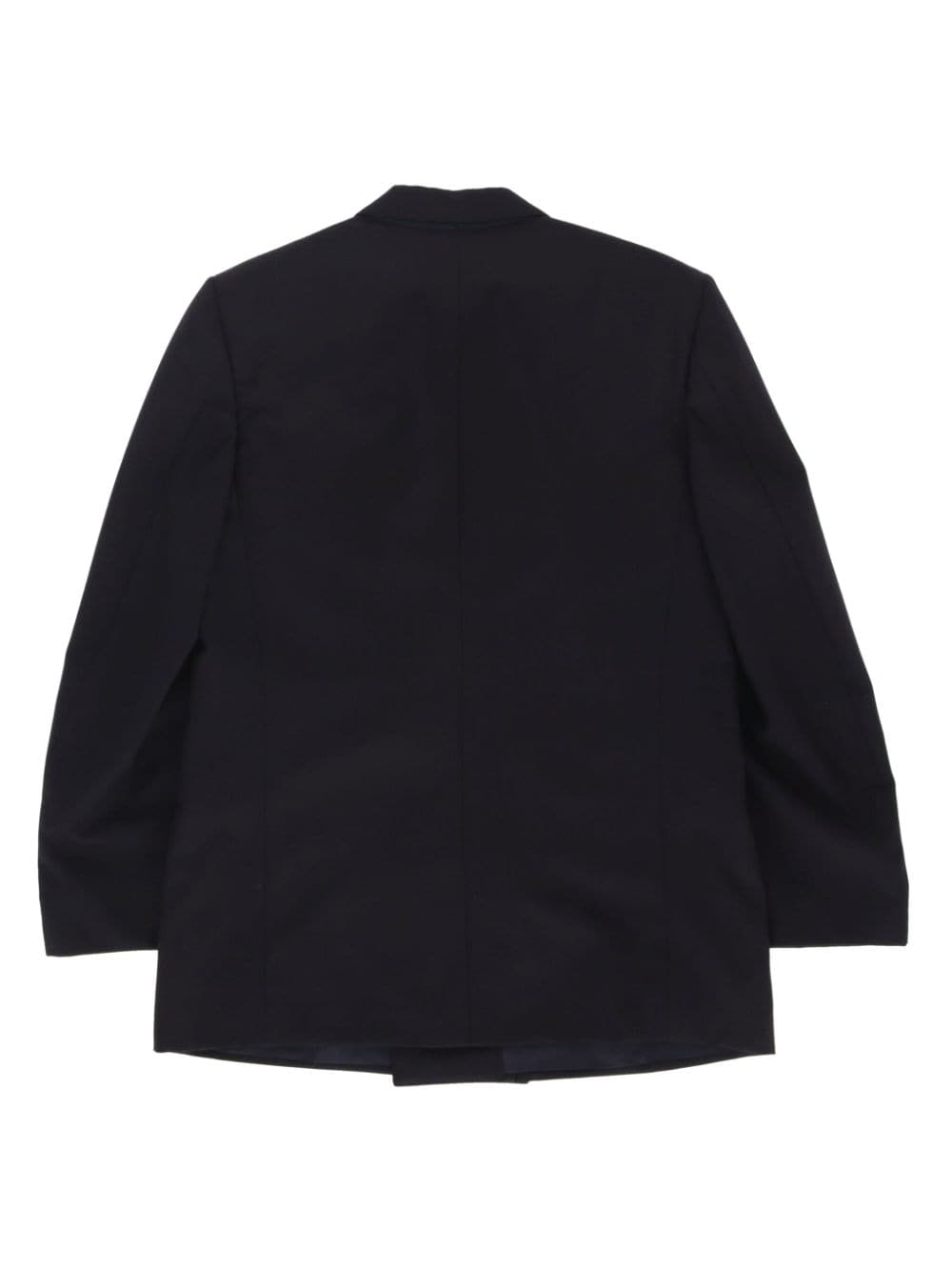 Saint Laurent Pre-Owned 1970s double-breasted blazer - Blauw