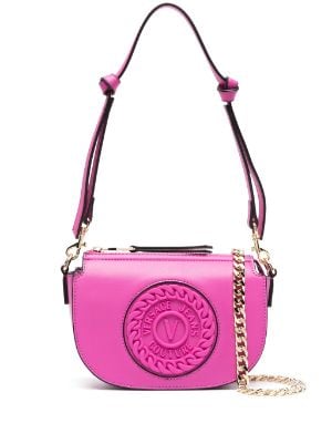 VERSACE JEANS COUTURE: mini bag for woman - Pink  Versace Jeans Couture  mini bag 73VA4BF5ZS413 online at