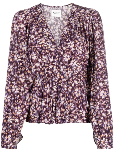 MARANT ÉTOILE Eddy floral-print blouse