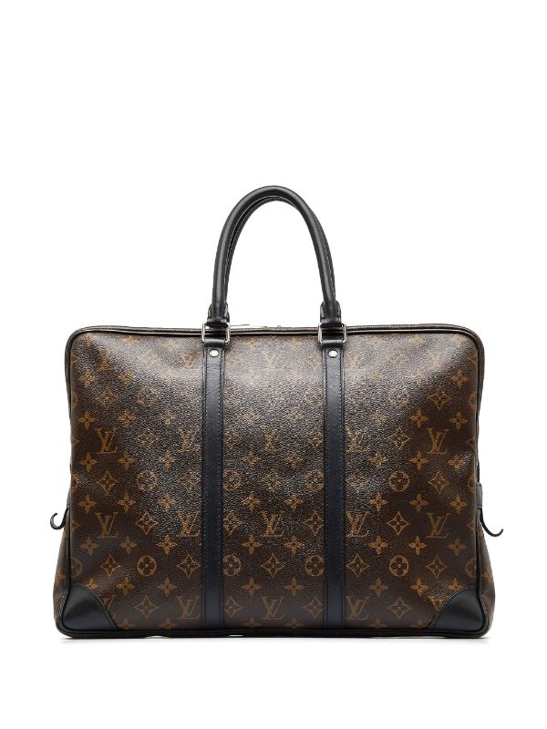 Original Louis Vuitton Briefcase/Suitcase Macassar Monogram