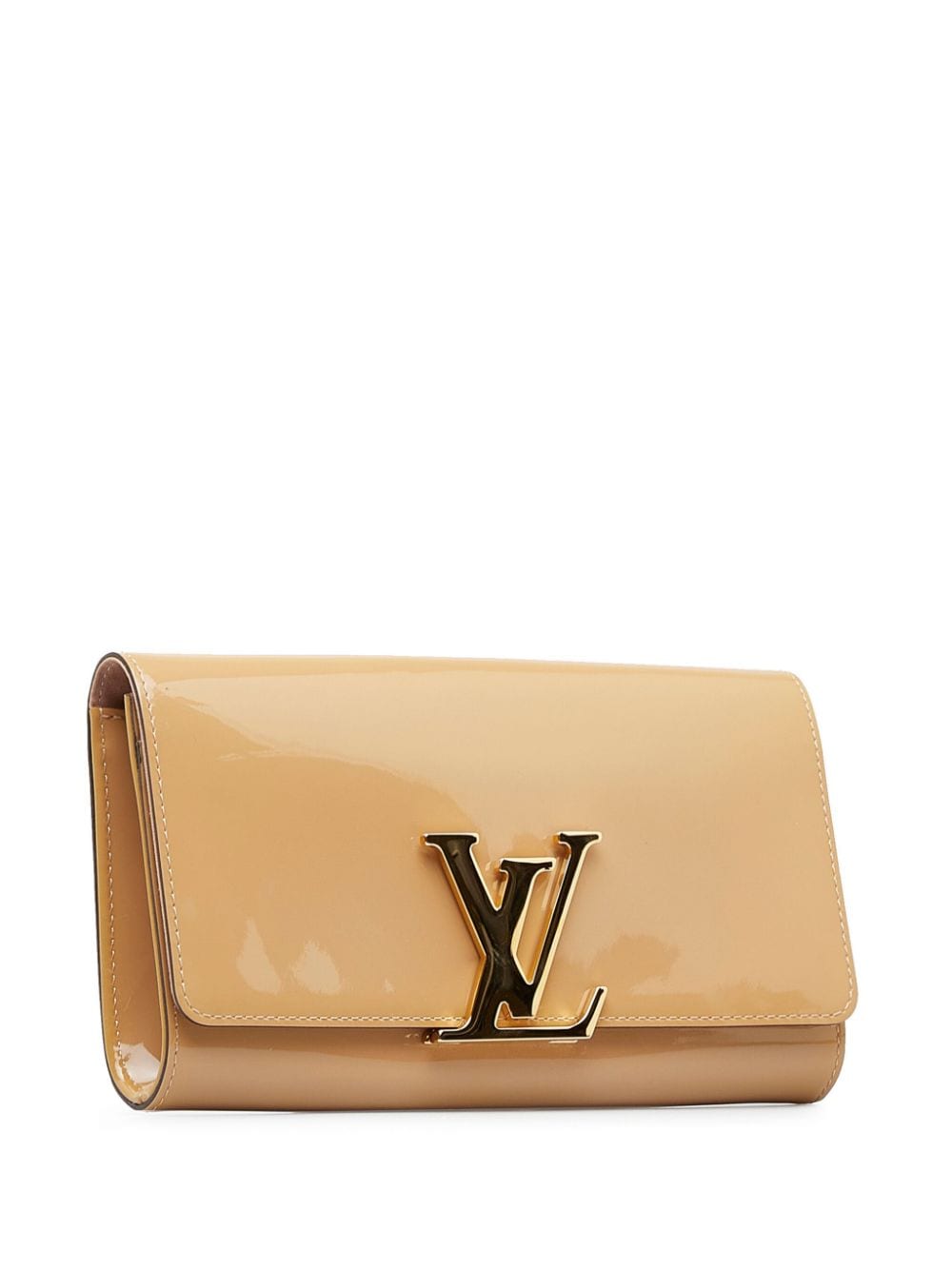 Pre-owned Louis Vuitton 2014 Monogram Vernis Louise Wallet In
