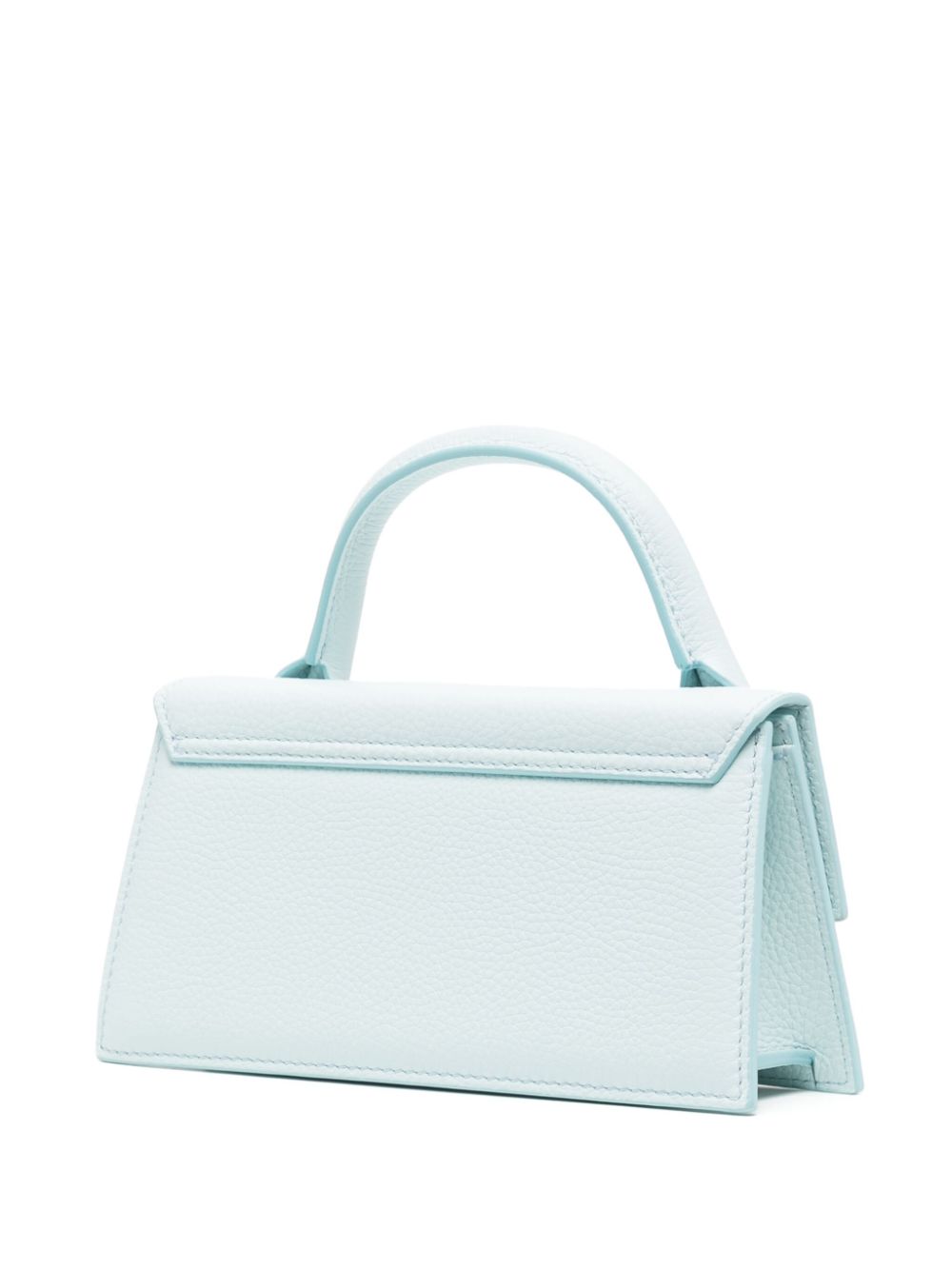 Jacquemus Le Chiquito Long Leather Top-handle Bag In Light Green