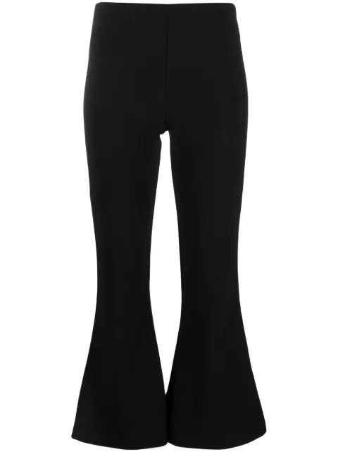 By Malene Birger pantalon court Vilanna à coupe évasée