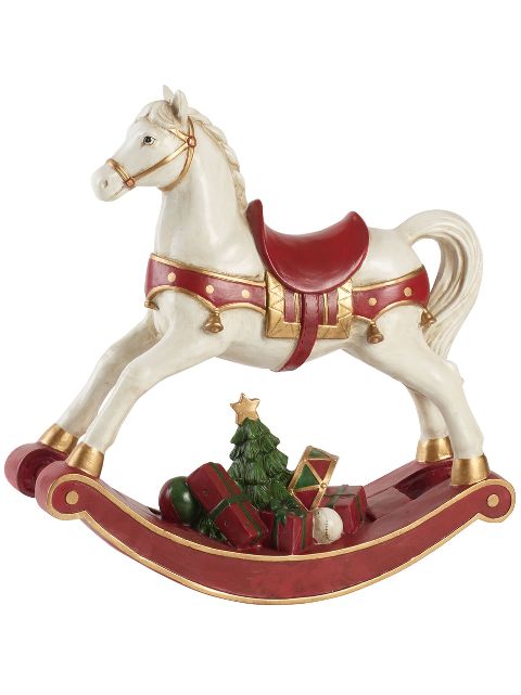 Villeroy & Boch XL Winter Collage Rocking Horse 