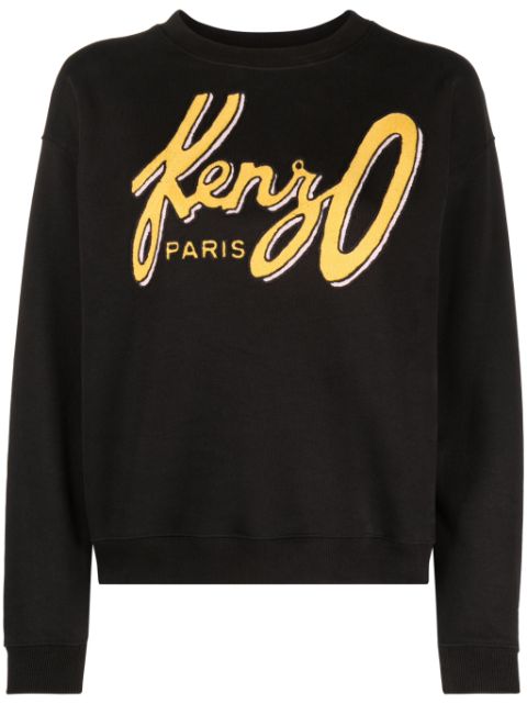 Kenzo Archive Logo-embroidered sweatshirt Women