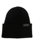 Canada Goose ribbed-knit wool beanie - Black