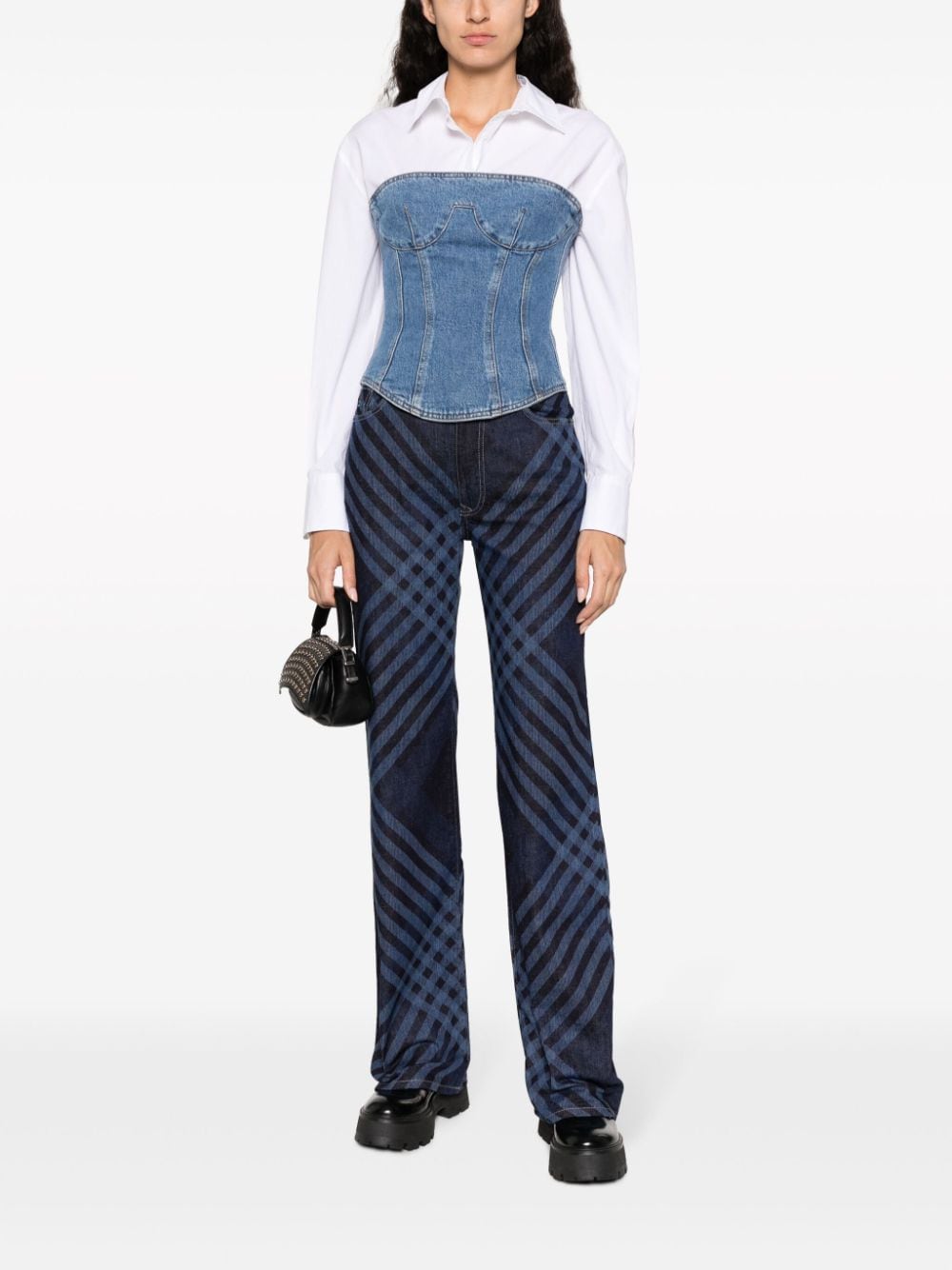 Vivienne Westwood Jeans met print - Blauw