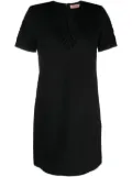 TWINSET bead-embellished short-sleeve minidress - Black