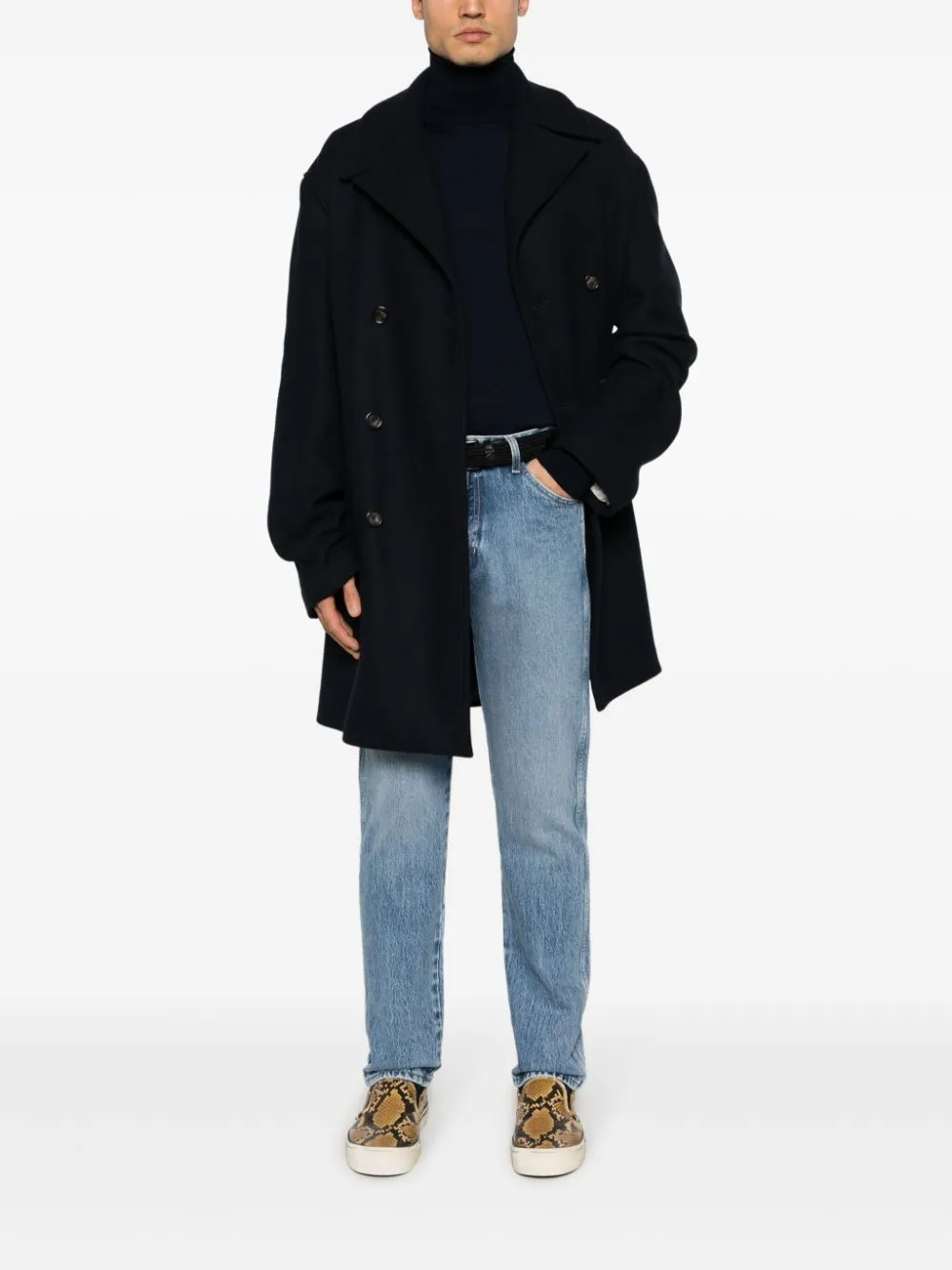 Bally Straight jeans Blauw