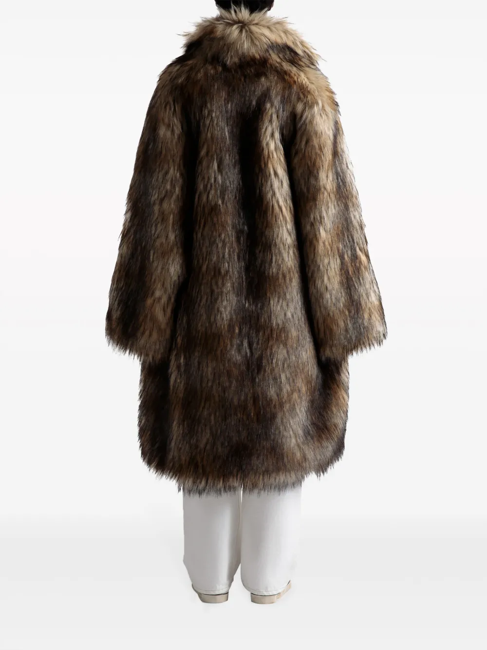 Bally Donsjas met enkele rij knopen Bruin