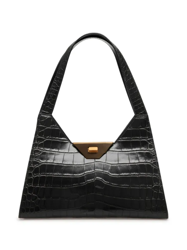 Bally top crocodile bag