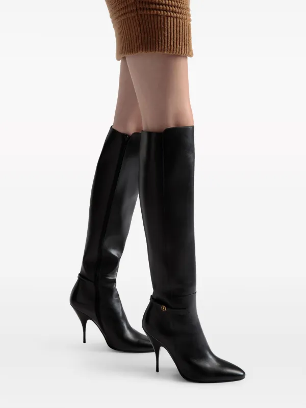 Bally knee best sale high boots