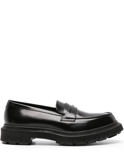 Adieu Paris chunky patent loafer